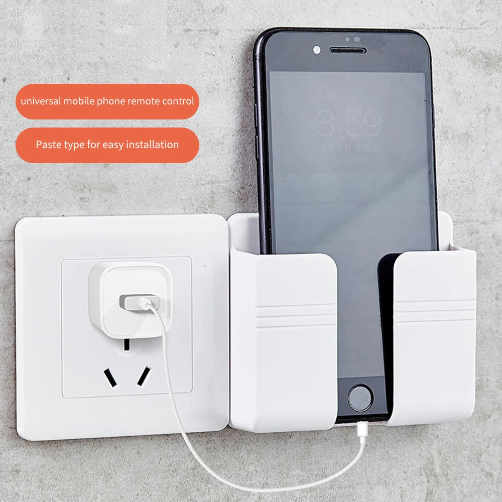 Wall Mounted Mobile Phone Charging Stand Mobile Phone Holder Wall