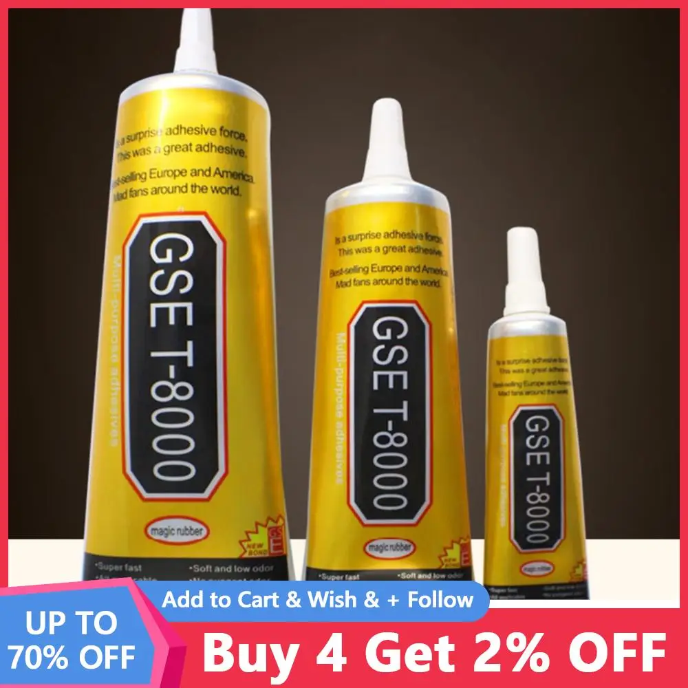 10Pcs 15/50/110ml T 8000 Strong Epoxy Resin Adhesive T8000 Glue