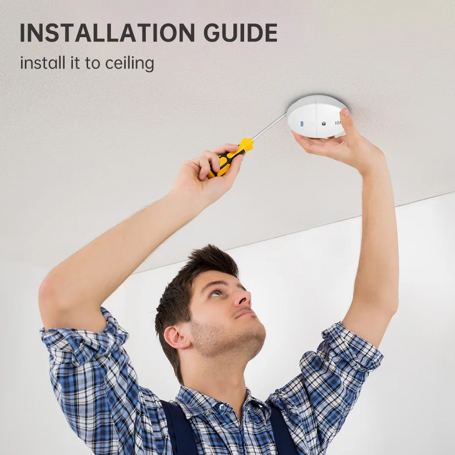 Smoke Alarm Wireless 433MHz for GSM Wifi Alarm System