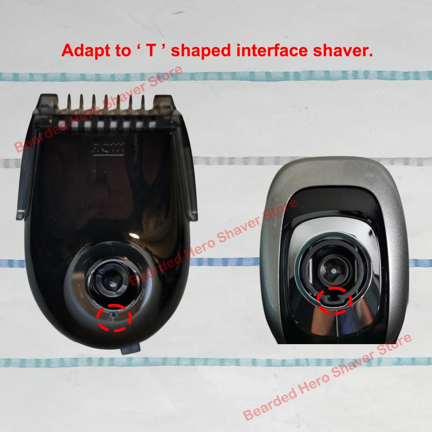 RQ111 Black Replacement Shaver Head Trimmer For S5420 S6840 S7310 S8860 S9711 RQ1150 SP9861_voghion.com