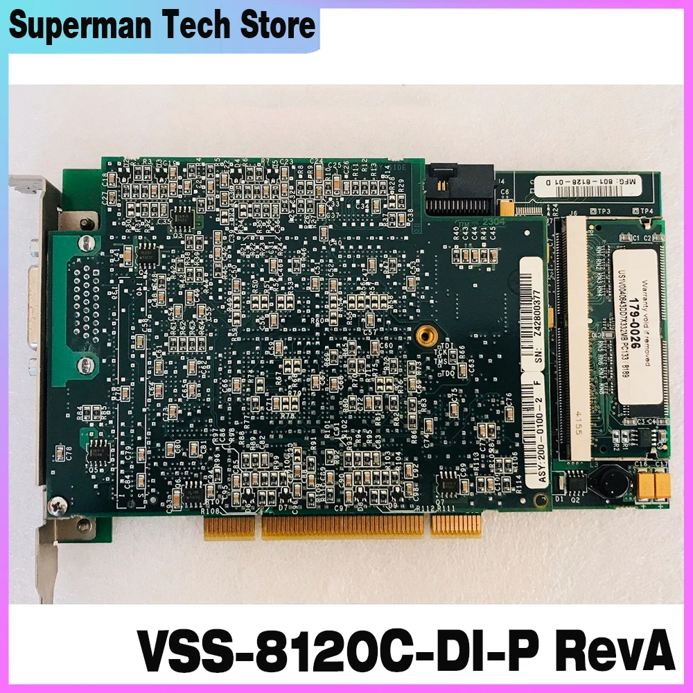 

For Cognex Video Image Acquisition Card VSS-8120C-DI-P RevA