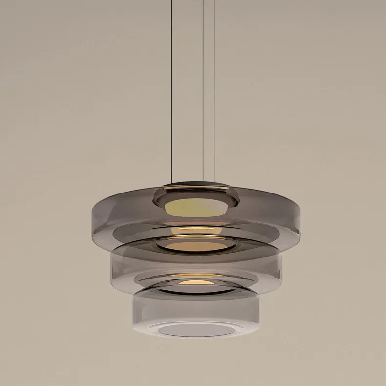 Italian Minimalist Glass Pendant Light Art Creative Modern Decoration LED Chandelier for Home Restaurant Bar 4