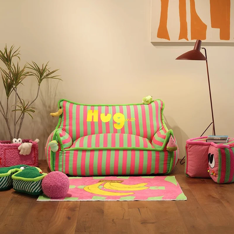 기숙사 편안한 빈백 소파, 인체공학적 모던 침실 다다미 빈백 소파, 거실 버블 가구 