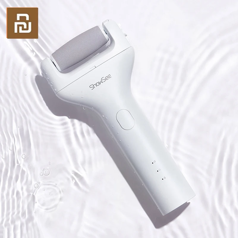 Removedor Elétrico de Calos do pé Showsee Ferramenta para Pedicure para Remoção de Calos Salto de Moagem Dura Seca Pele Morta Cutícula Seco & Molhado Ferramenta de Cuidados com os Pés