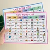 Montessori CVC Word List, CVC Phonics Turntable, Spinner Game, English Teacher Teaching Aids, Spelling Games Homeschool Supplies 6