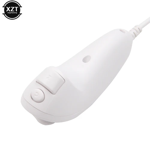 닌텐도 Wii 게임 컨트롤러용 Nunchuck 핸드 커브 게임 핸들 컨트롤러, Wii 게임 패드 액세서리, 5 가지 색상 3