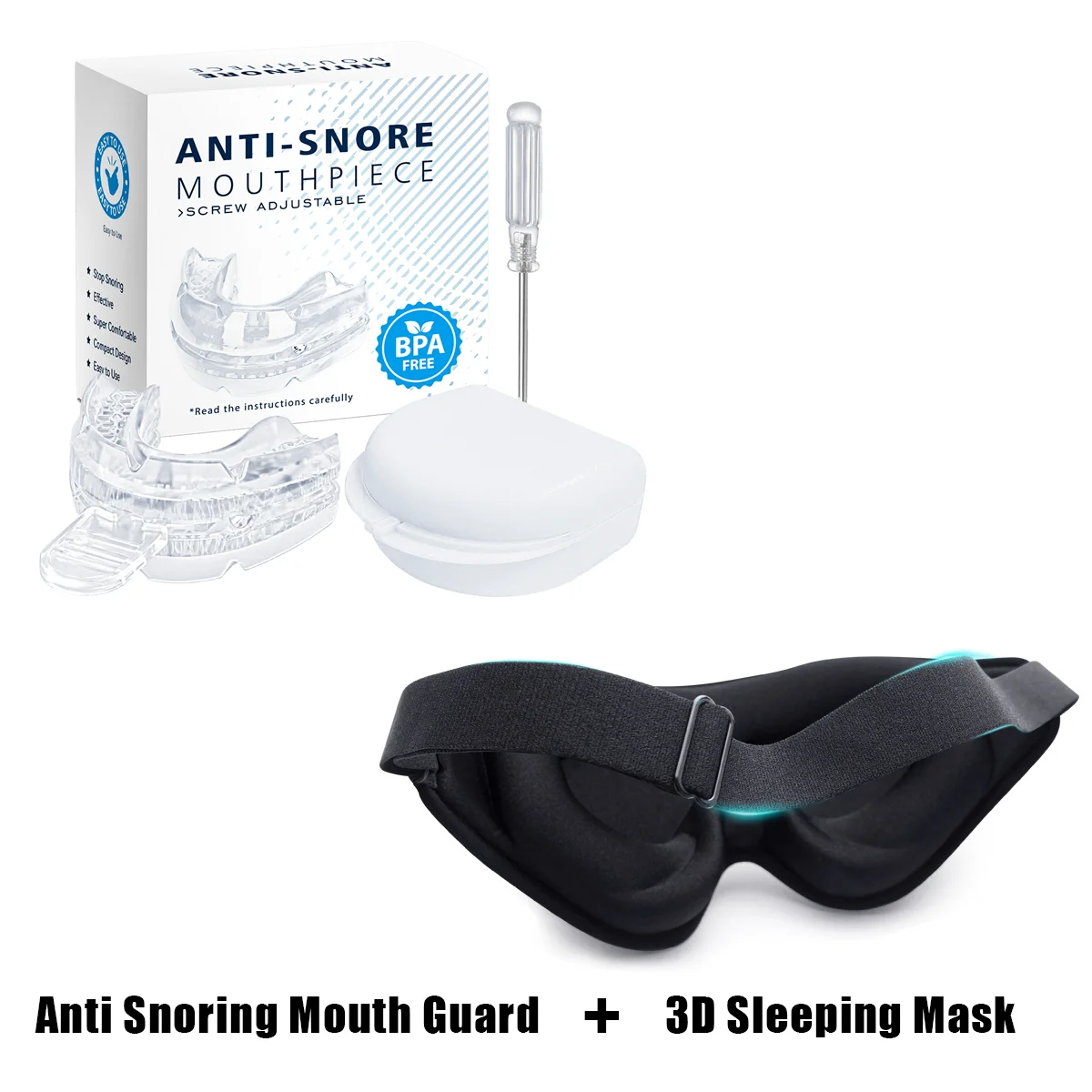 Buy Anti Snoring Mouthpiece - Oral Device for Snoring Relief