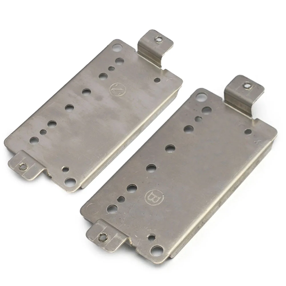

2pcs Guitar Base Plate Neck Bridge Pickup Baseplate Copper-Nickel Alloys Durable Humbucker Guitar Pickup Base Plate Guitar Parts