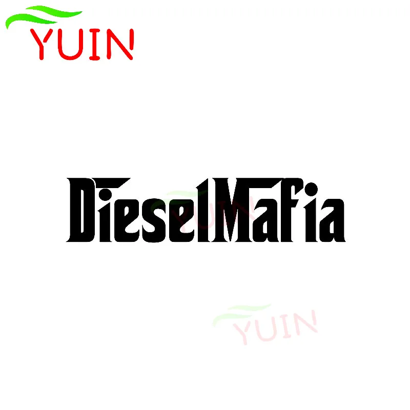 Diesel Mafia Car Sticker Fashion Car Window Decoration Personality PVC