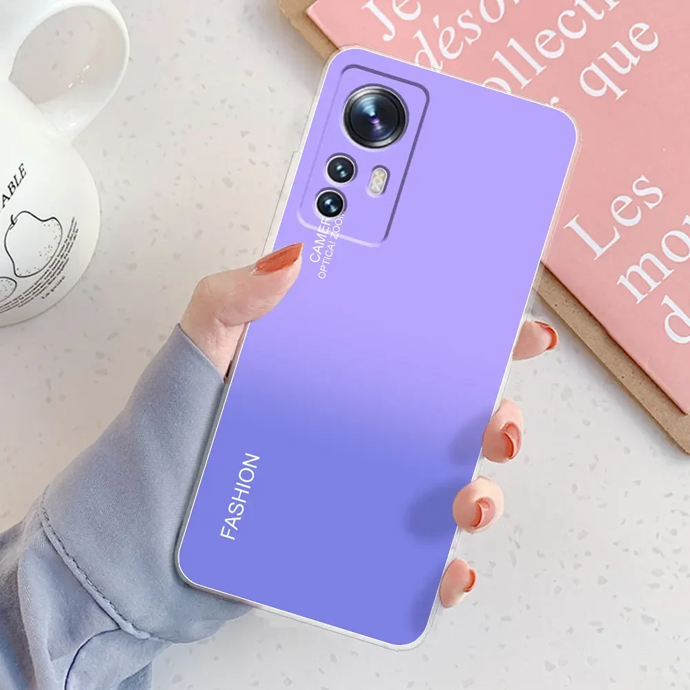 Clear Soft Silicone Phone Case - Cute Design