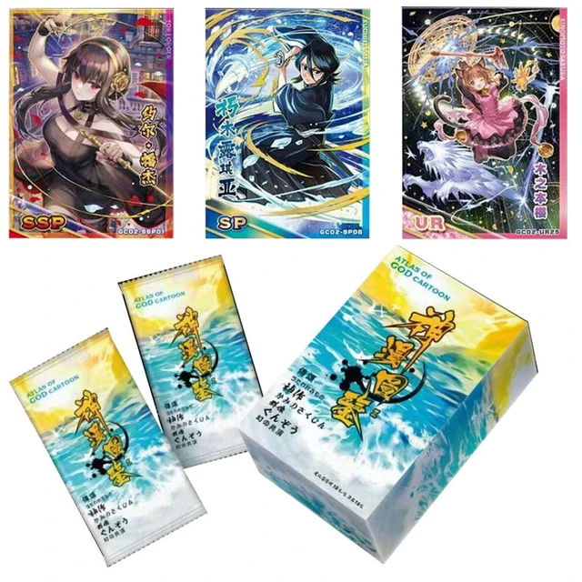 Anime japonês Jojo Bizarre Adventure Coleção Cartões, Jojo Pr Personagens,  Hobby Game, Colecionáveis para a Família, Presentes das crianças