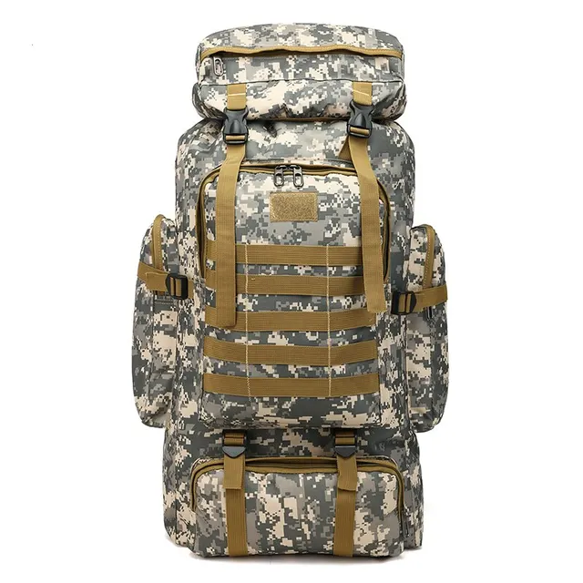 Men's Large Capacity Waterproof Camouflage Backpack 1