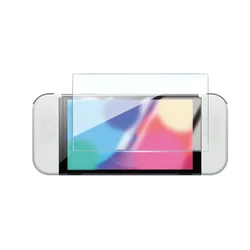 Enhanced HD Clear Tempered Glass Screen Protector Set - Anti - Scratch Protective Films - 3PCS (For Switch Oled)