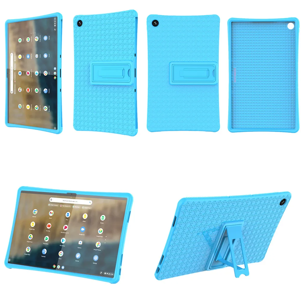 Capa para Lenovo Chromebook Duet 13.3 Polegada Capa Tablet Suporte de Silicone Macio para Chromebook Duet 13q7c6 Shell Protetora - Imagem 3