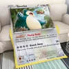Warm Blanket for Sofas Pokemon Thin Wadding Blanket Bed Fluffy Plaid Luxury Blankets Characters Sofa Blankets King Size Cobija 1