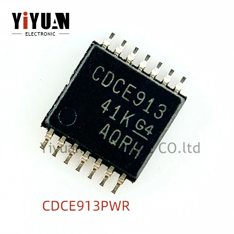 

5PCS NEW CDCE913PWR CDCE913 TSSOP-14 Clock generator/frequency synthesizer/PLL