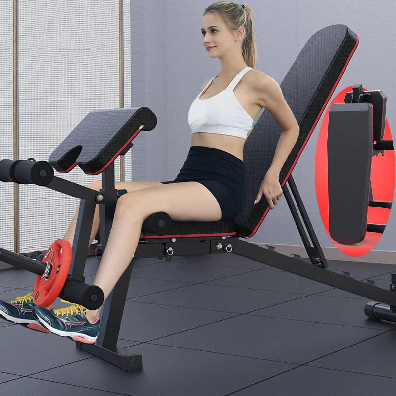 MIYAUP-Multi Functional Foldable Fitness Chair, Flying Bird Bench, Exercise Equipment