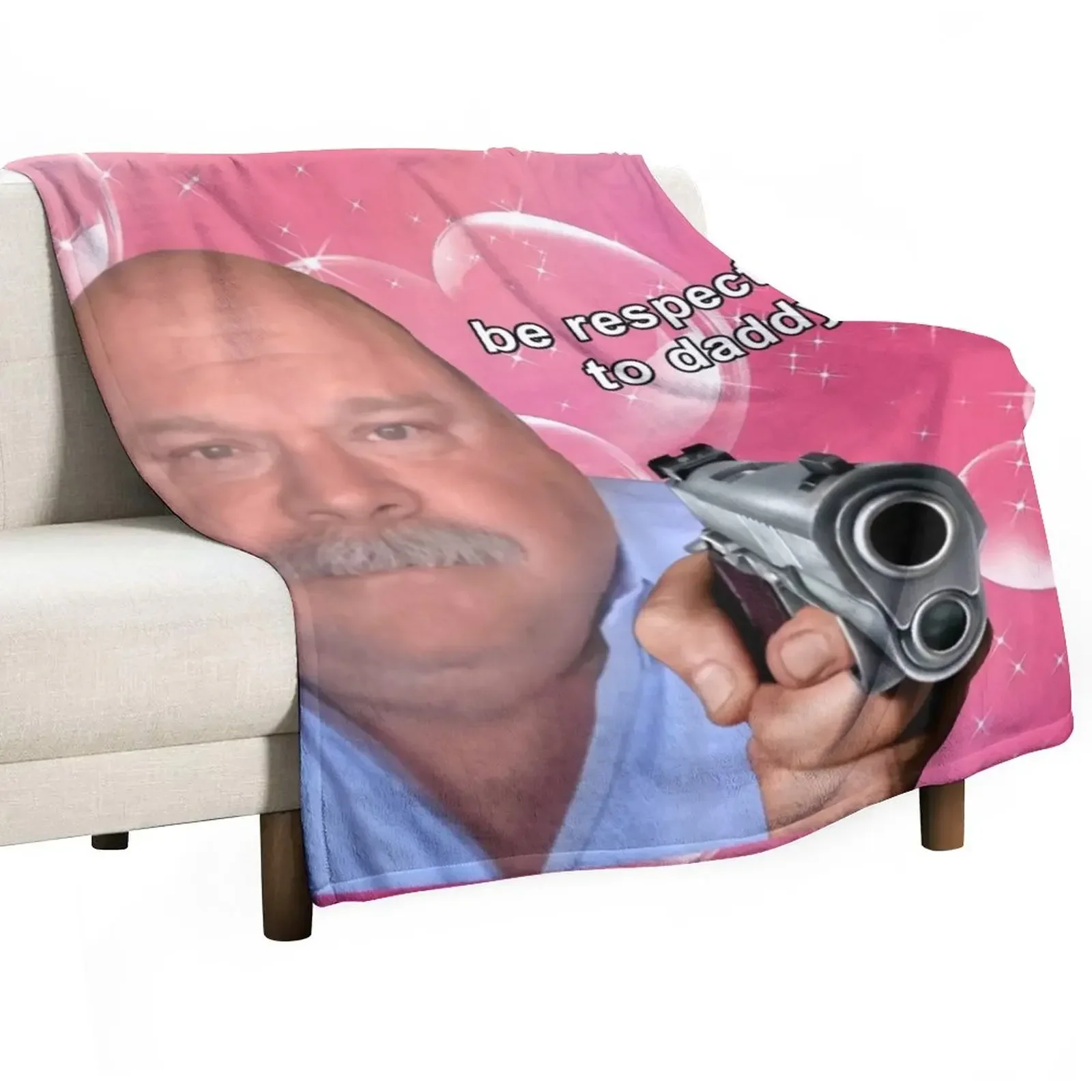 

Daddy Winkle Bertram Be Respectful to Daddy Wow Yrs22 Throw Blanket For Sofa Thin Bed covers Blankets