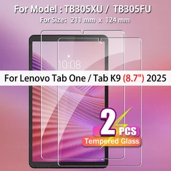 Premium 2 - Pack Tempered Glass Screen Protector (Tab One ( K9 ) 8.7)