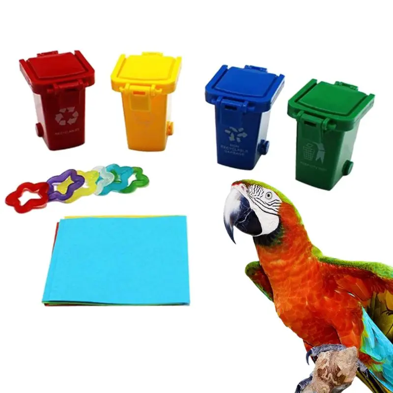 Parrot Training Puzzle Toys Interactive Educational