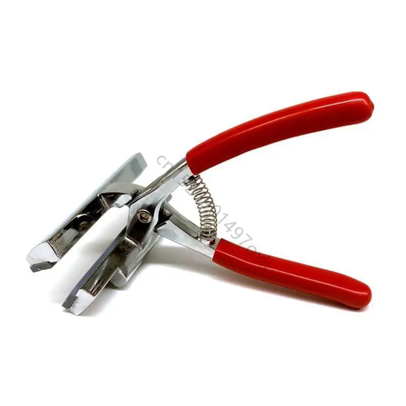 12cm 유화 펜치 빨간색 손잡이가 있는 클램프 스트레치 캔버스 천 패브릭 너비 X3UF