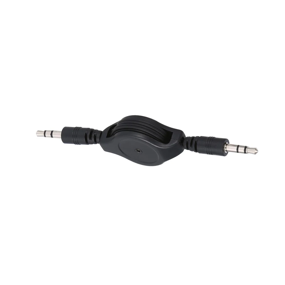 3.5 Mm Male-male Audio Cable Retractable 3.5 on Alignment Aux Retractable Alignment