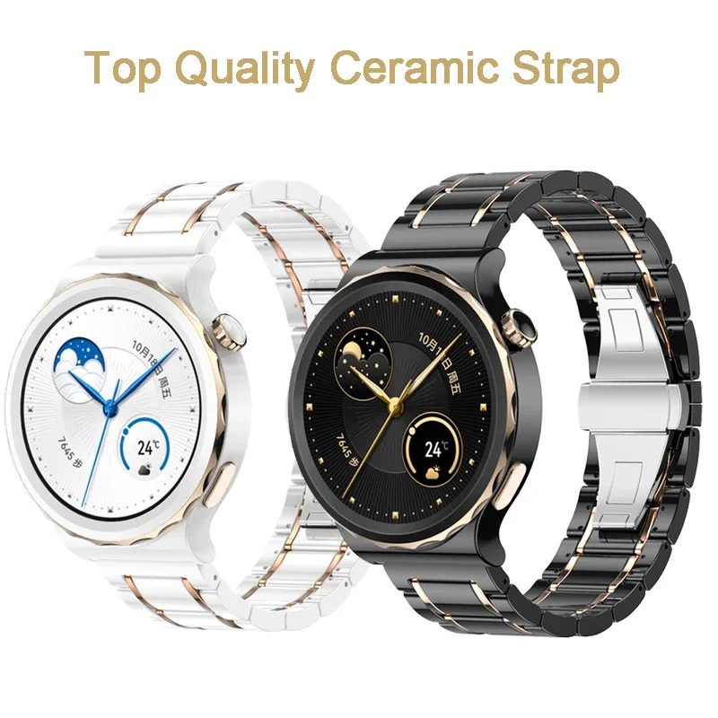 Watch Strap Huawei Watch Gt3 Pro Ceramic | Women Huawei Watch Gt3  