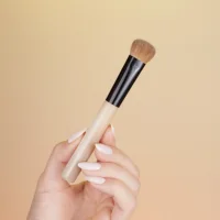 Qiaolianggong Professional Handmade Makeup Brush Kolinsky Hair Flat Round concealer Brush 2