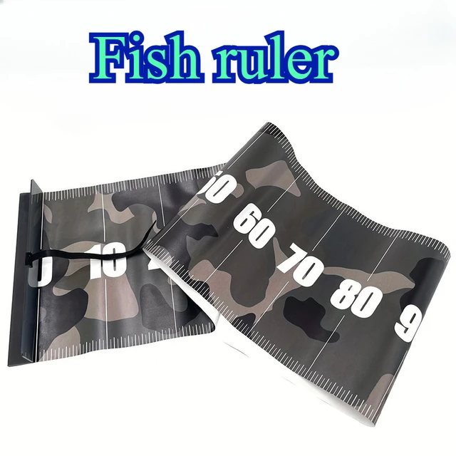 Fish Ruler Durable PVC Foldable Waterpro Of Measuring Tape Width 10cm-3.94in Essential Outdoor Fishing Fish Ruler Durable PVC Foldable Waterpro Of Measuring Tape Width 10cm-3.94in Essential Outdoor Fishing