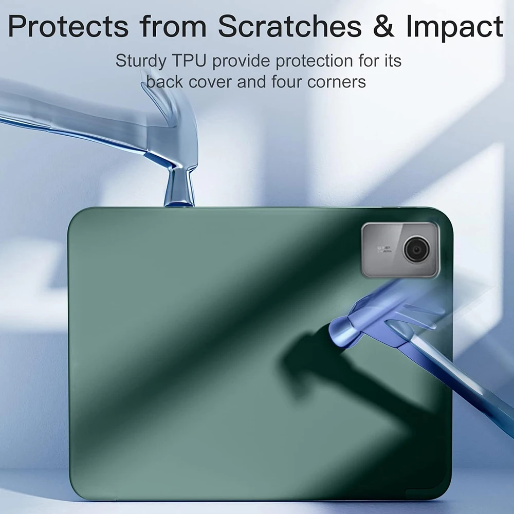 Sleek Ultra-Thin PU Leather Stand Case Cover with Auto Wake/Sleep