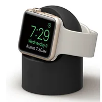 Support de chargeur pour Apple Watch série 9/8/7/6/SE/5/4/3 Ultra 2, 49mm/45mm/44mm/42mm/41mm/40mm/38mm, accessoires iwatch en Silicone 2