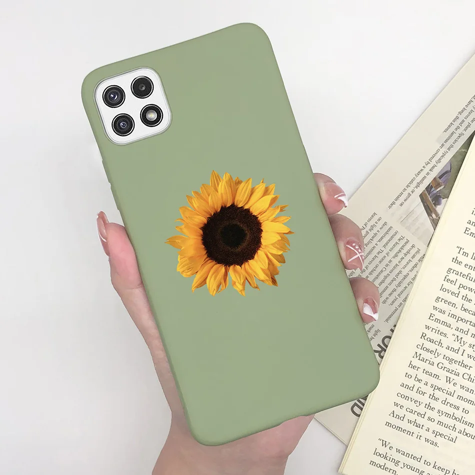 Cute Avocado Silicon Soft Phone Cover - Colorful Shell for Samsung Galaxy A Series