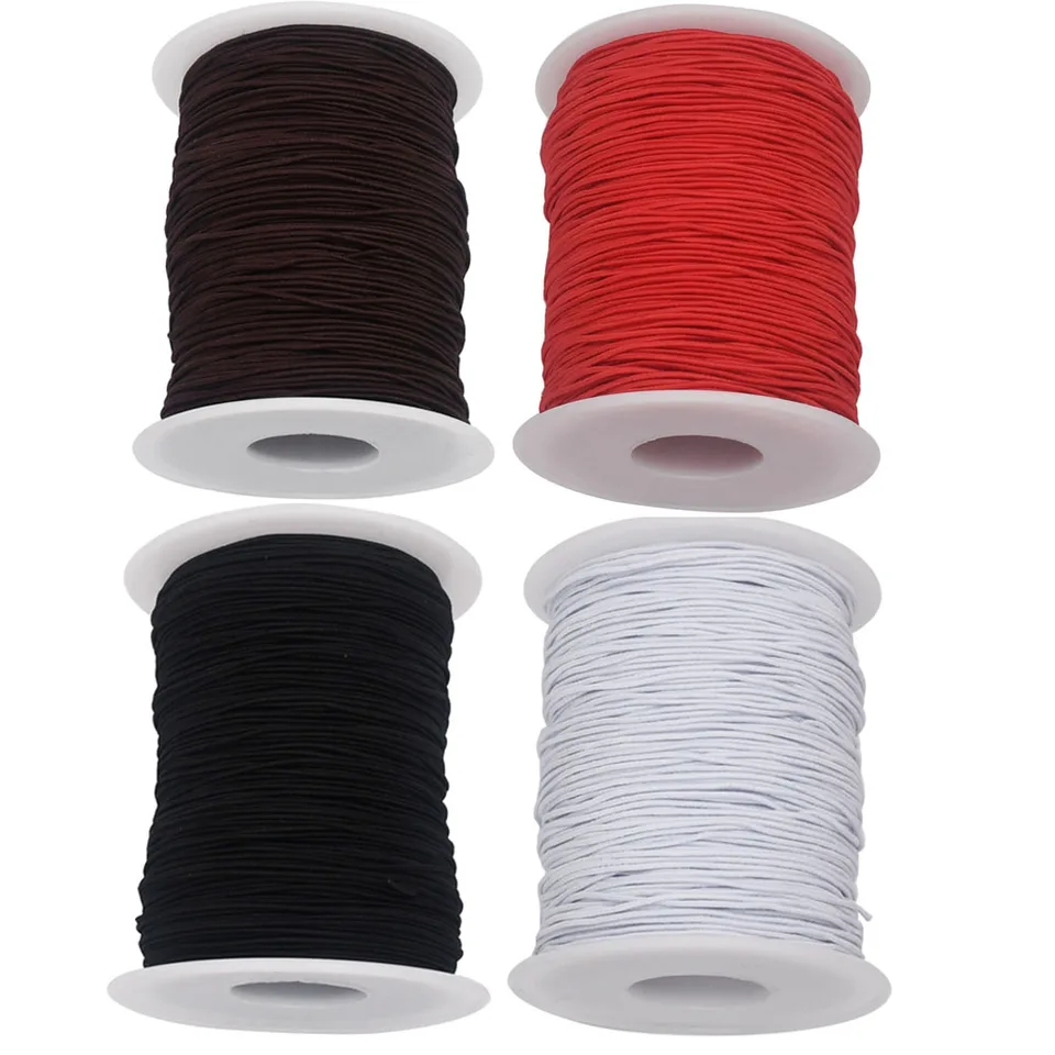 Fil élastique - Fil De Perles - Cordon En Caoutchouc - Couleur Arc-en-ciel - Fil Extensible - Pour Bricolage De Bijoux (couleur