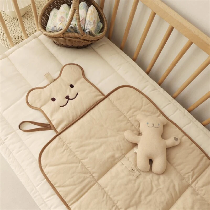 

Foldable Baby Diaper Changing Mat Waterproof Nappy Pad Infant Baby Items for Newborn Bedding Diaper Mattress Changing Cover Pad