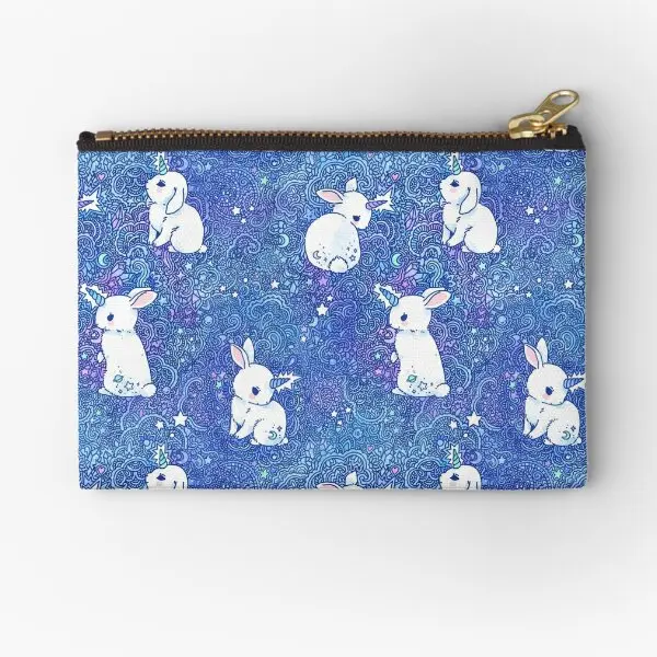 

Unicorn Bunny Pattern Zipper Pouches Women Panties Storage Men Packaging Money Pocket Small Coin Underwear Bag Cosmetic Key