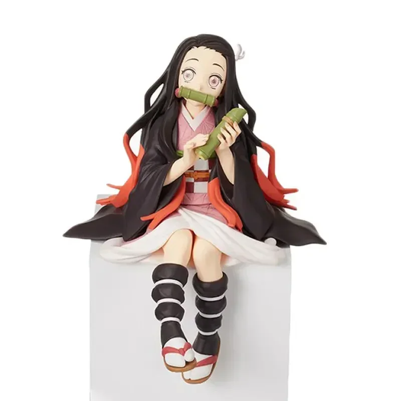 Anime Demon Slayer Kimetsu no Yaiba figure Kamado Tanjirou Action Figure Agatsuma Zenitsu Nezuko Warrior PVC Model Toys
