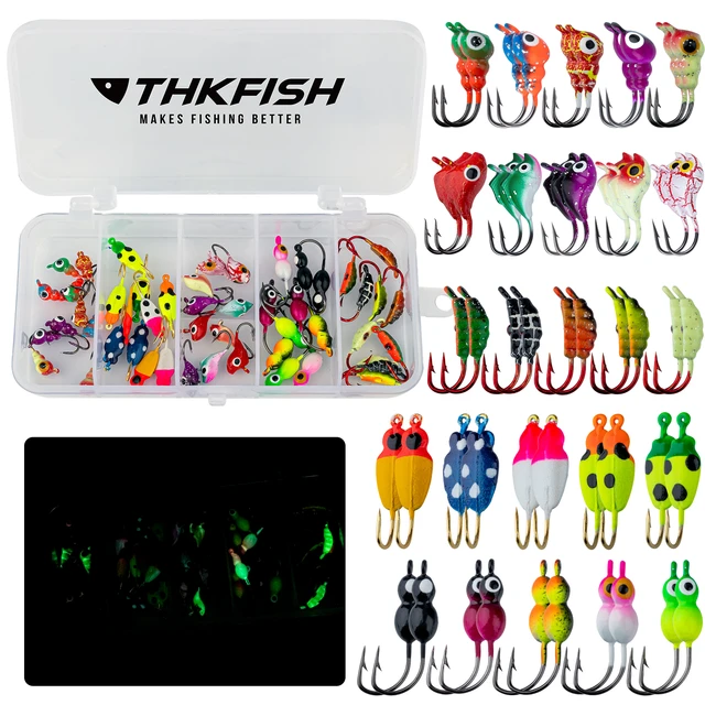 Winter Fishing Ice Accessories  Winter Tackle Ice Fishing Kits - 50pcs Ice  Fishing - Aliexpress