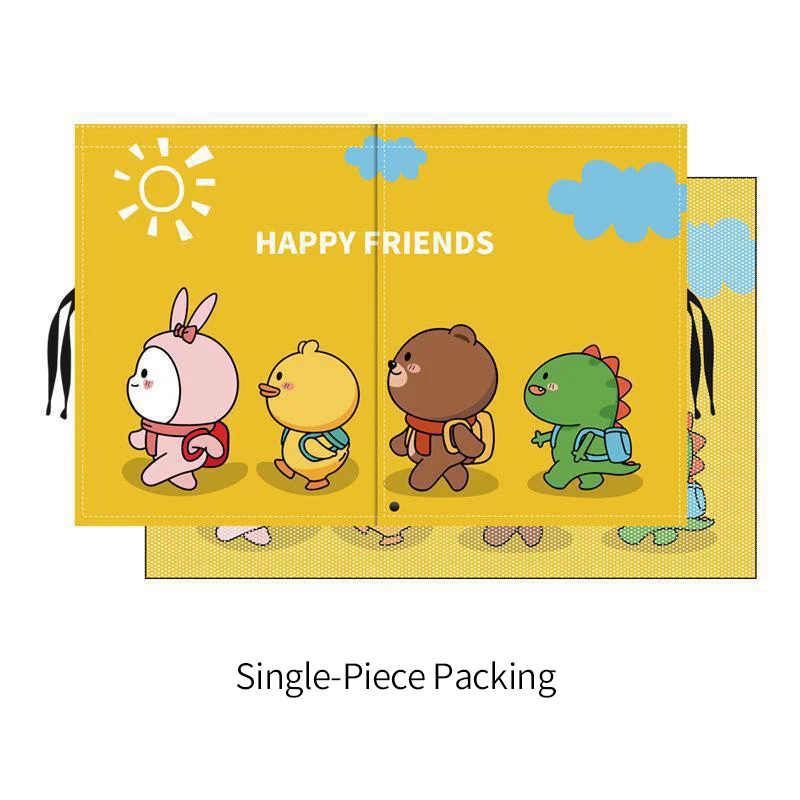 Cartoon Spaceman Magnet Car Sunshade Cover