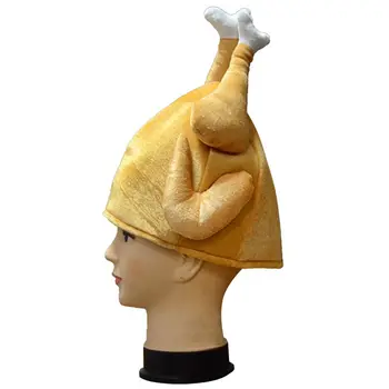 Cappello Creativo a Forma di Tacchino per Feste e Costumi, Ideale per il Giorno del Ringraziamento