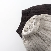 جديد الشتاء الاطفال السراويل المبطنة بالقطن 1-6T بلون الفتيان السراويل المستقيمة رشاقته الدافئة فضفاضة الفتيات الطفل ملابس خارجية السراويل 5