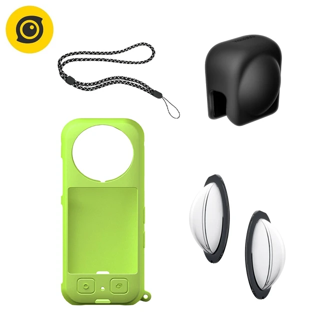 Lanière De Caméra Pour Insta360 X3, Étui De Protection En Silicone,  Couvercle Du Corps, Capuchon De Protection Dobjectif Pour Insta 360X3, Accessoires  Insta360 X3 Du 14,79 €