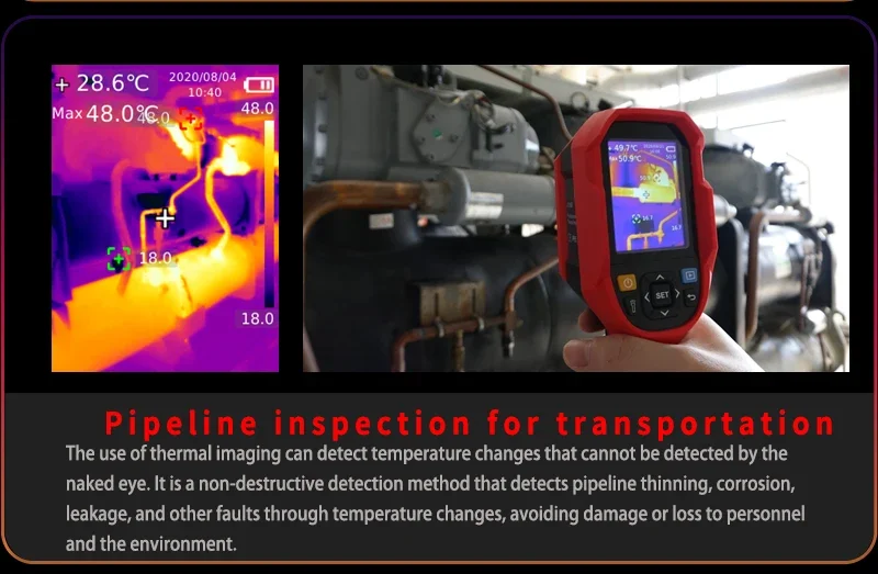SNDWAY SW-8120S SW-256A Thermal Camera Infrared Image Camera Handheld Thermal Im