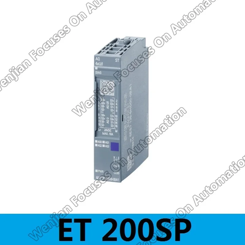 

PLC ET 200SP 6ES7135-6HD00-0BA1 Analog Output Module, Analog Output 4XU I Standard 6es7135-6hd00-0ba1Apply to