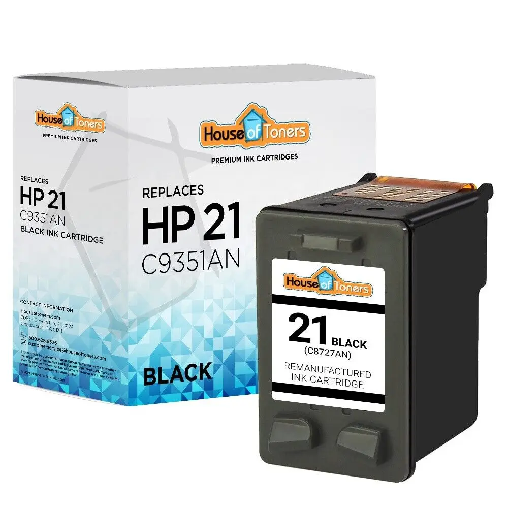Per Hp C9351An Nero Per Inchiostro Hp 21 Per Psc 1401 1410 Fax 3180 1250