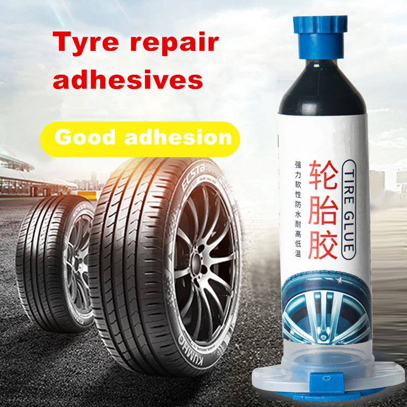 Tire Glue Repair Glue Car Special Glue Repair Tire Cracks Strong Black