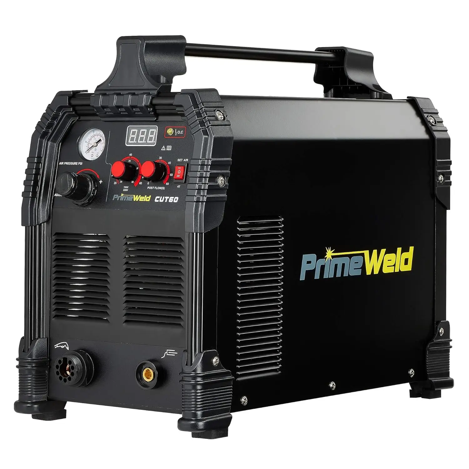 Welding Machine 60Amp Non-Touch Pilot Arc PT60 Torch Plasma Cutter 110V/220V Dual Voltage 3 YEAR WARRANTY