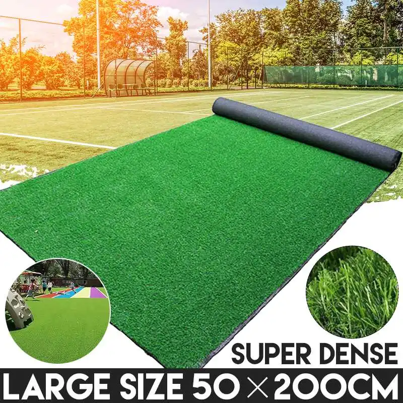 50cm/100cm/200cm Simulation Grass Carpet DIY Artificial Grass Board Home Floor Decor Wedding Garden Landscape Decor Fake Lawns artificial grass mats