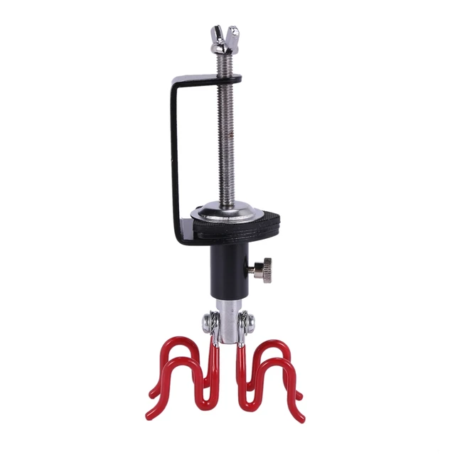 Airbrush Stand Practical Clamp-on Style Airbrush Holder Two-brush Table  Stand Airbrush Rack Tool Easy to Use - AliExpress