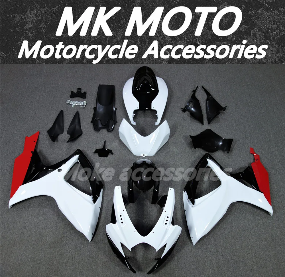 

Motorcycle Fairings Kit Fit For gsxr600/750 2006-2007 Bodywork Set High Quality ABS Injection New White Red Black