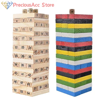 Wooden Stacking Tower Game 1
